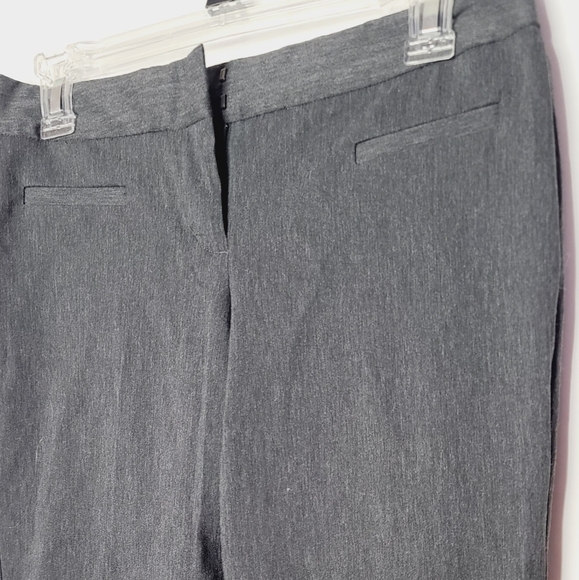 Express Editor gray work career slacks pants sz 2 - Picture 3 of 6